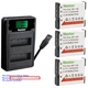 Kastar Battery LZD2 USB Charger for NP-130 & Casio Exilim EX-ZR1000 EX-ZR1000BK