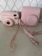 Fujifilm Instax Mini 11 Instant Film Camera Blush Pink With Cover Case Works!