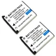 2x Battery For Li-40B Li-42B Olympus FE-330 FE-340 FE-350 FE-360 FE-3000 FE-3010