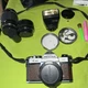 Pentax K-1000 Asahi Camera w 2 - 50mm 135mm lens,  Accessories and Leather Case