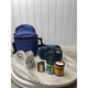 Minolta Vectis GX-4 APS Film Camera Blue Splash Proof Bundle UNTESTED w/ Case
