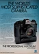 Minolta -  Maxxum 9000 Camera - Original Magazine Ad - 1986
