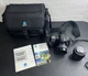 Minolta Maxxum 400si 35mm SLR Camera with battery Manual Extra Lens & Carry Bag