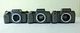 PENTAX SF10 35mm AF Film SLR Camera Body Only (Lot of 3) Untested