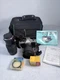 Yashica FX-3 Super 2000 Film Camera Kit with Lenses, Assorieries and Bag TESTED