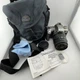 Nikon N75 35mm SLR Film Camera & Quantaray Macro Lens 28-90mm Vintage Untested