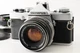 [Near MINT] Olympus OM-1 SLR Camera Zuiko 50mm f1.8 28mm f2.8 Lens From JAPAN