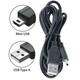 Mini USB Cord Cable For Panasonic PV-GS85 PV-GS120 PV-GS150 PV-GS180 PV-GS200