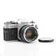 Canon AE-1 SLR Film Camera Kit w/ FD 50mm 1.8 BL Lens #453
