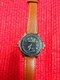 Nikon F5 Analog Watch Black Brown Leather Used From Japan