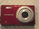 OLYMPUS FE-4000 12 MEGAPIXEL DIGITLA STILL CAMERA, MAGENTA