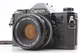 [Near MINT] Canon AE-1 Black 35mm SLR Film Camera + FD 50mm f1.8 lens From JAPAN