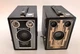 Lot of 2 kodak Brownies, 1 Target Six-16 and 1 Six-16 Brownie. Ready to use!