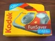 Kodak 3920949 Fun Saver Single Use Camera W/Flash (Yellow/Red) **Expired 05/09**