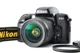 Nikon F60 N60 Kit w/ AF Zoom NIKKOR 28-80mm F3.3-5.6G Lens SLR Film Camera Black