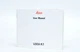 Leica R7 Film SLR Camera Instruction Owner's Manual