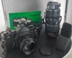 Chinon CS 35mm SLR Film Camera, 3 lenses, bag, and more