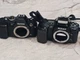 2 CAMERAS,1 NIKON F-601 & KONICA FS-1 BODY.FOR PARTS or REPAIR.READ