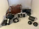 MAMIYA/SEKOR 528TL SLR 35mm FILM CAMERA w 1:2.8 F=48mm LENS & LEATHER CASE VTGE