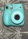 Fujifilm Instax Mini 7+ Instant Camera With Bonus Film Pack Seafoam Green Bundle