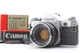 [Near MINT+] Canon AE-1 35mm Film Camera SLR FD 50mm f1.8 Boxed Lens From JAPAN