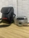 Pentax IQZoom 160 35mm Point & Shoot Camera w/Soft Case Parts Only Not Working