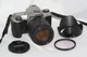 Nikon N65 film camera, Tamron 28-105 mm 1:4-5.6 AF zoom lens 179D, batteries