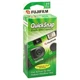 New Fujifilm QuickSnap Flash 400 Black Disposable 10-Foot Built-In Flash Camera