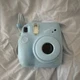 Fujifilm Instax Mini 11 Blue Instant Film Camera w/ Wrist Strap