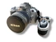 Nikon N55 35mm SLR Film Camera w/ AF Zoom-Nikkor 28-80mm Lens Silver Working
