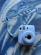 Fujifilm Instax Mini 12 Instant Camera Pastel Blue Gently Used! Tested + Works!