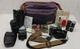 Canon AE-1 Program 35mm Film Camera Tokins 35-135mm Lens Flash Film & More