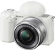 Sony Alpha ZV-E10 Body with 16-50mm Lens- White