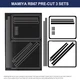 PreCut Custom Light Seal Foam Sponge Kits For Mamiya RB67/RB67 Pro/RB67 Pro S US