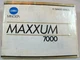 Minolta Maxxum 7000 English Owners Manual