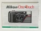 Nikon One Touch Camera Instruction Manual Nikon One Touch Camera Instruction Manual