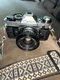 Canon AE-1 Program 35mm Film SLR Camera Body Black/Silver Classic AE1 Program