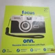 New Focus Onn Reusable 35 MM Camera with Flash 27 Exposures Film Included
