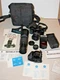 MINOLTA Maxxum 7xi LOT - 28-80 MINOLTA LENS, 75-300 SIGMA LENS,  3500XI FLASH 2X