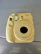 Fujifilm Instax Mini 8 Instant Camera Yellow WORKS!