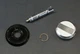 Chrome Rewind Crank Lever + Trim for Canon AE-1 & AT-1 Film Camera - OEM Part