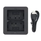 Double Charger For BATTERIE Type BP-SCL7 For Leica M11, M11 Glossy, M11M M11P