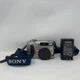 Sony Silver Cyber shot Camera DSC-S75 Carl Zeiss MPEGmovieEX New battery/charger