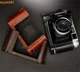 For Fujifilm GF670 GF670w Bessa III Cow Leather Half Case Camera Retro Cover Bag