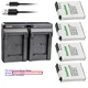 Kastar Battery Dual Charger for Nikon EN-EL12 MH-65 Nikon Coolpix AW110s Camera