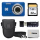 Kodak PIXPRO FZ55 Digital Camera (Blue) Bundle