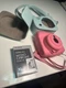 FUJIFILM Instax Mini 9 Instant Film Camera Pink , Good With Case And Film