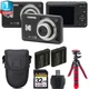 Kodak PIXPRO FZ55 Digital Camera (Black) + 1 Yr Warranty +Tripod + Case -32GB