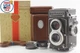 White Face [Near MINT w/Box] Rolleiflex T TLR Film Camera Xenar 75mm From JAPAN