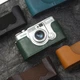 For Rollei AFM35 Case Genuine Real Leather Half Camera Case Bag Cover